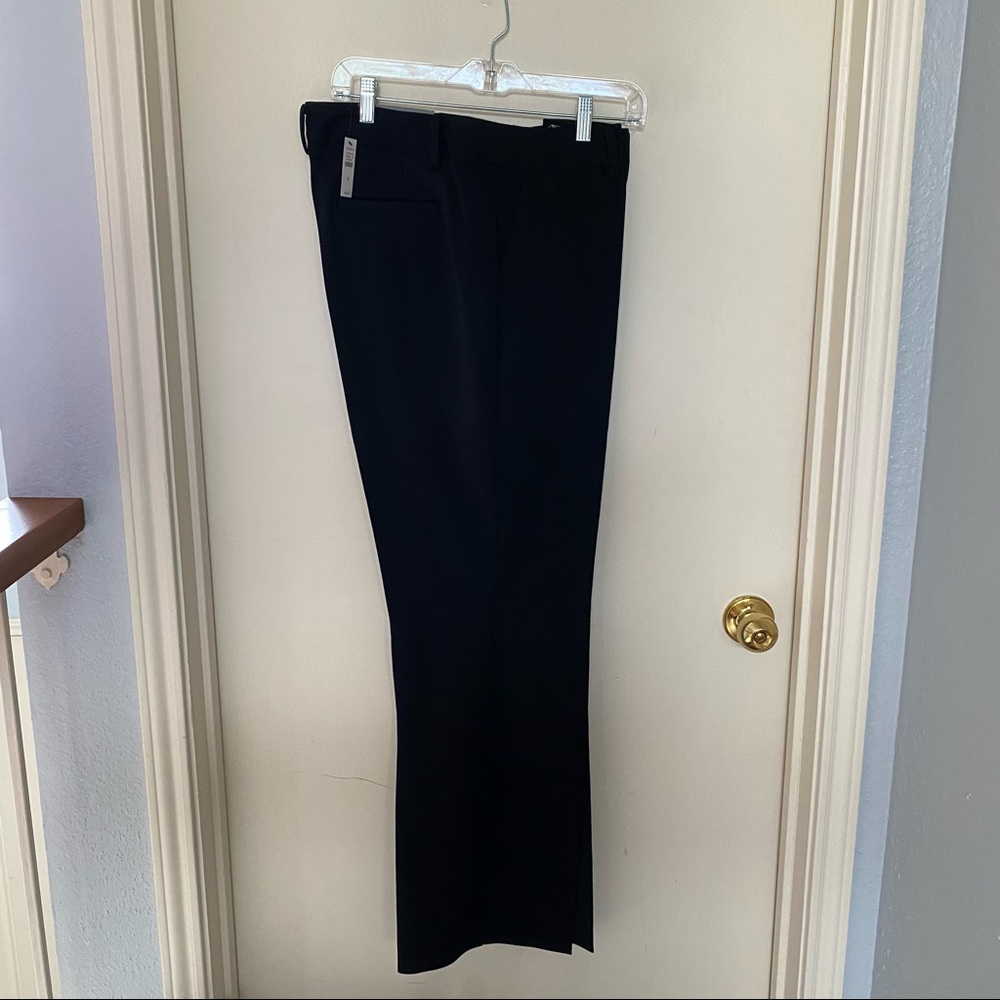 NWT Talbots “Barely Boots” black slack pants